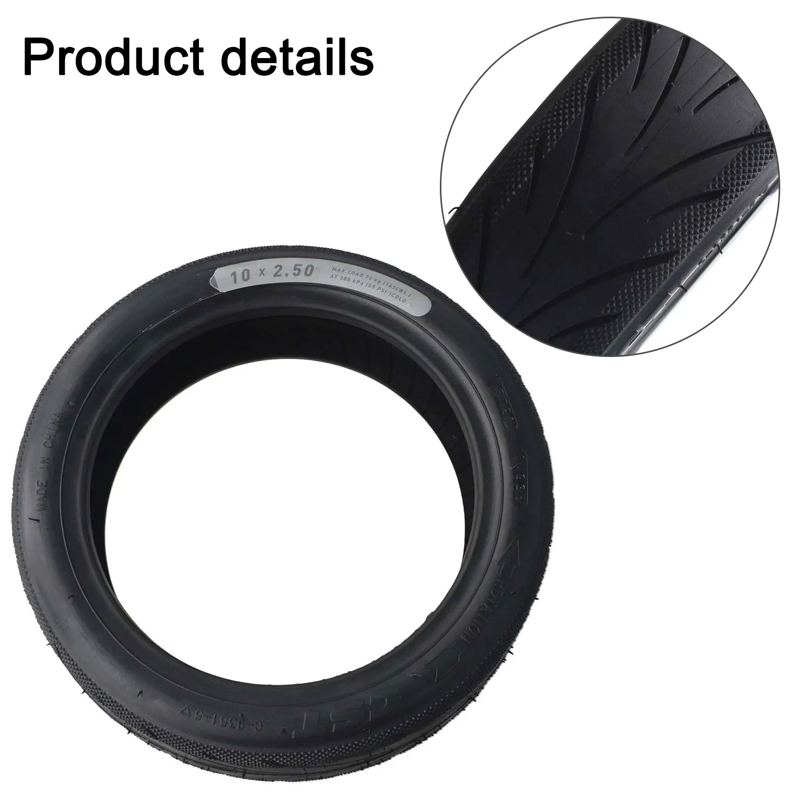 Electric Scooter Tyre Self-Repair Tyre Inner Diameter 16.2cm High Quality Rubber Tyre Optimized For NINEBOT F2 F2 Plus
Electric Scooter Tyre Self-Repair Tyre Inner Diameter 16.2cm High Quality Rubber Tyre Optimized For NINEBOT F2 F2 Plus