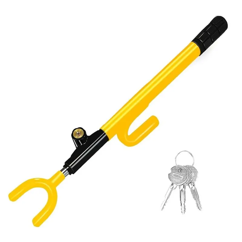 A58X-Universal Fit Steering Wheel Lock Device Heavy Duty Adjustable Length With 3 Keys Works For Cars,Trucks Suvs
A58X-Universal Fit Steering Wheel Lock Device Heavy Duty Adjustable Length With 3 Keys Works For Cars,Trucks Suvs