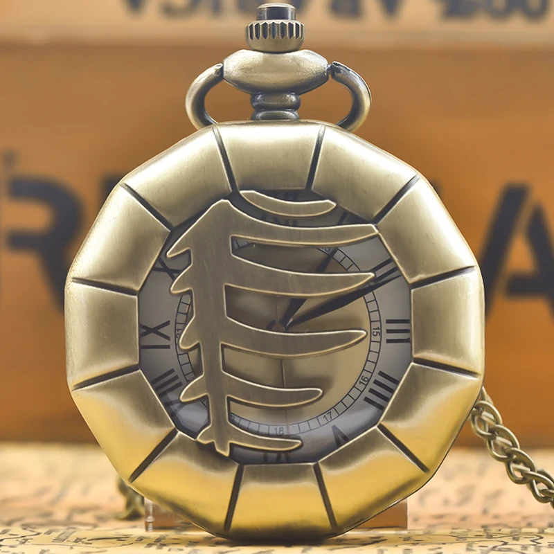 Retro Charm Neutral Fashion Hollow Fish Bone Carving Quartz Steampunk Pocket Watch Men's and Women's Necklace Pendant Gift
Retro Charm Neutral Fashion Hollow Fish Bone Carving Quartz Steampunk Pocket Watch Men's and Women's Necklace Pendant Gift