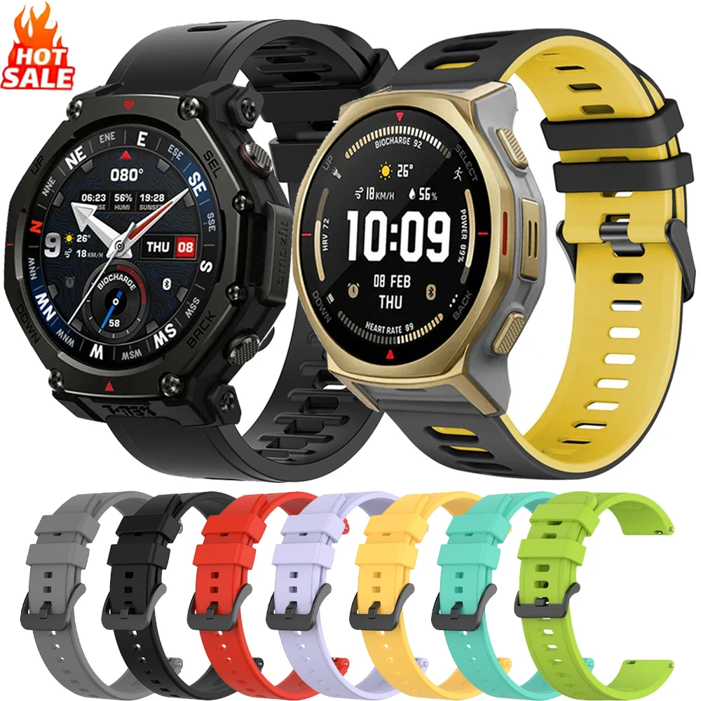 Силиконовый ремешок 22 мм 20 мм для Amazfit T-Rex3 Pro, браслет 48-44 мм для Amazfit GTR 47 мм/Bip 6 5/Balance 2/Active 2/Active 2 Square
Силиконовый ремешок 22 мм 20 мм для Amazfit T-Rex3 Pro, браслет 48-44 мм для Amazfit GTR 47 мм/Bip 6 5/Balance 2/Active 2/Active 2 Square