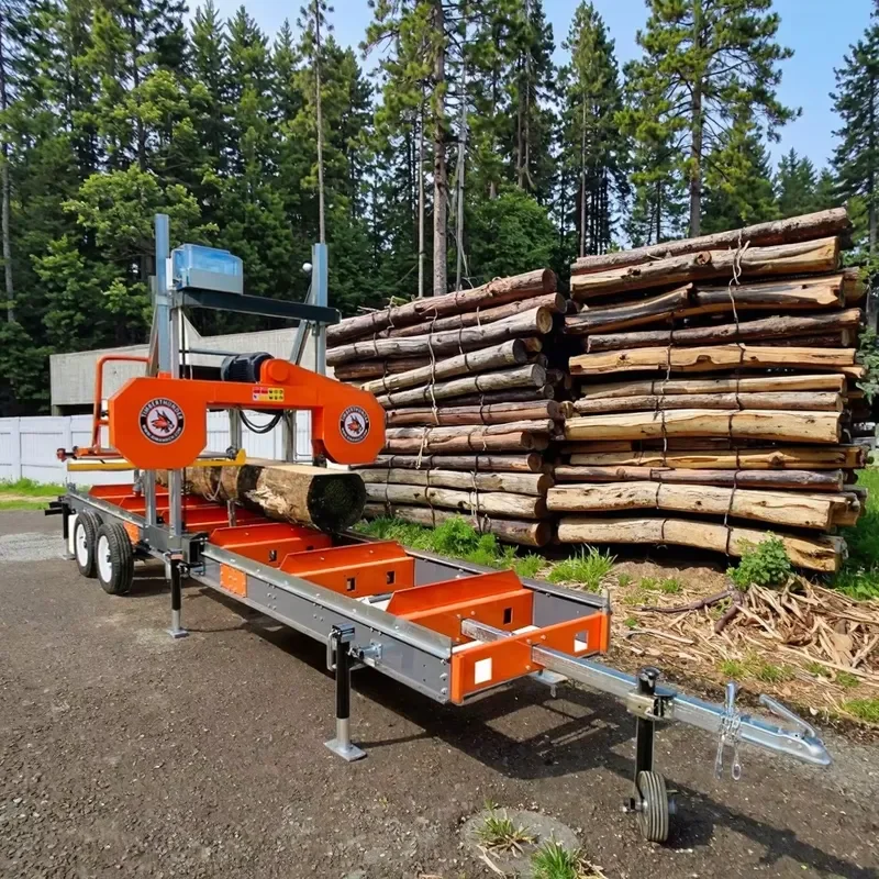 Crusher Portable Sawmill Wood Cutting Machine Electric & Engine Sawmill 4pcs Frame 31" Cutting Capacity High-speed
Crusher Portable Sawmill Wood Cutting Machine Electric & Engine Sawmill 4pcs Frame 31" Cutting Capacity High-speed