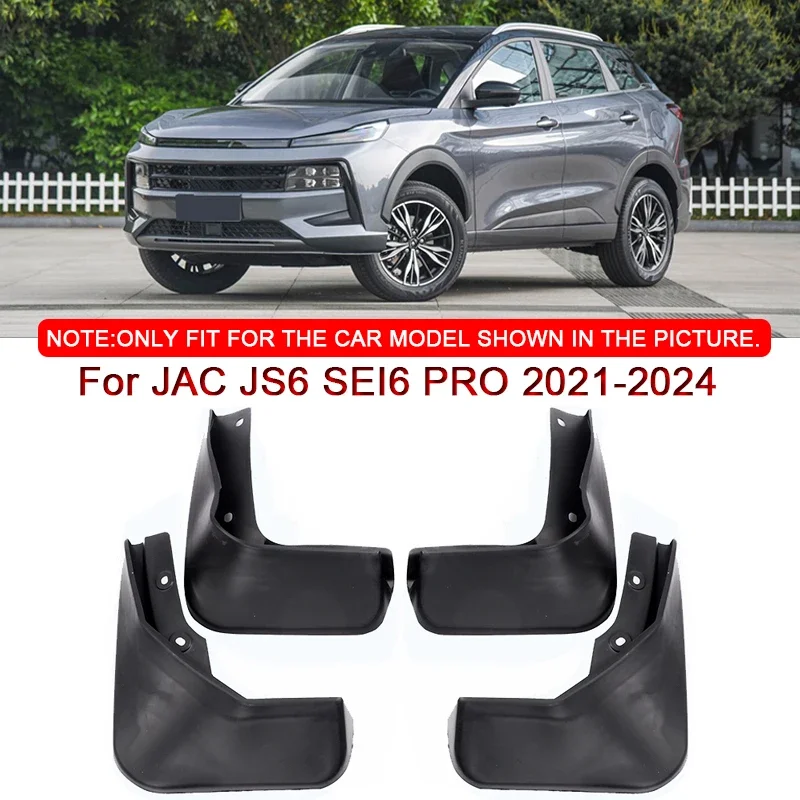 For JAC JS6 SEI6 PRO 2021-2023 2024 Car Styling ABS Car Mud Flaps Splash Guard Mudguards MudFlaps Front Rear Fender Accessories
For JAC JS6 SEI6 PRO 2021-2023 2024 Car Styling ABS Car Mud Flaps Splash Guard Mudguards MudFlaps Front Rear Fender Accessories