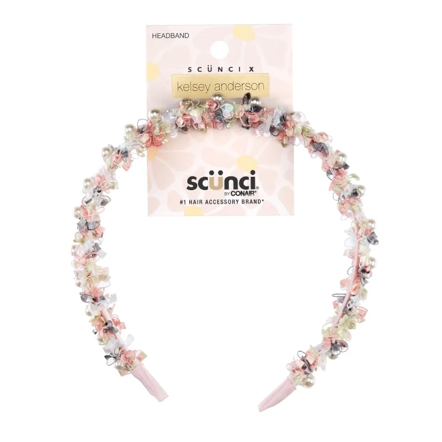x Kelsey Anderson Textured Fabric and Faux Pearl Headband Multicolor 1 count
x Kelsey Anderson Textured Fabric and Faux Pearl Headband Multicolor 1 count