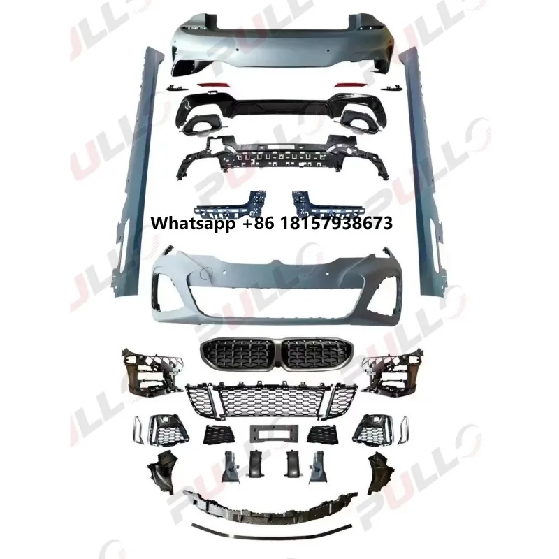 Car Accessories Modified Car Bumpers Grille Side Skirts Rear Diffuser for 3 Series G20 G28 2020-2022 Upgrade to 340D Model
Car Accessories Modified Car Bumpers Grille Side Skirts Rear Diffuser for 3 Series G20 G28 2020-2022 Upgrade to 340D Model