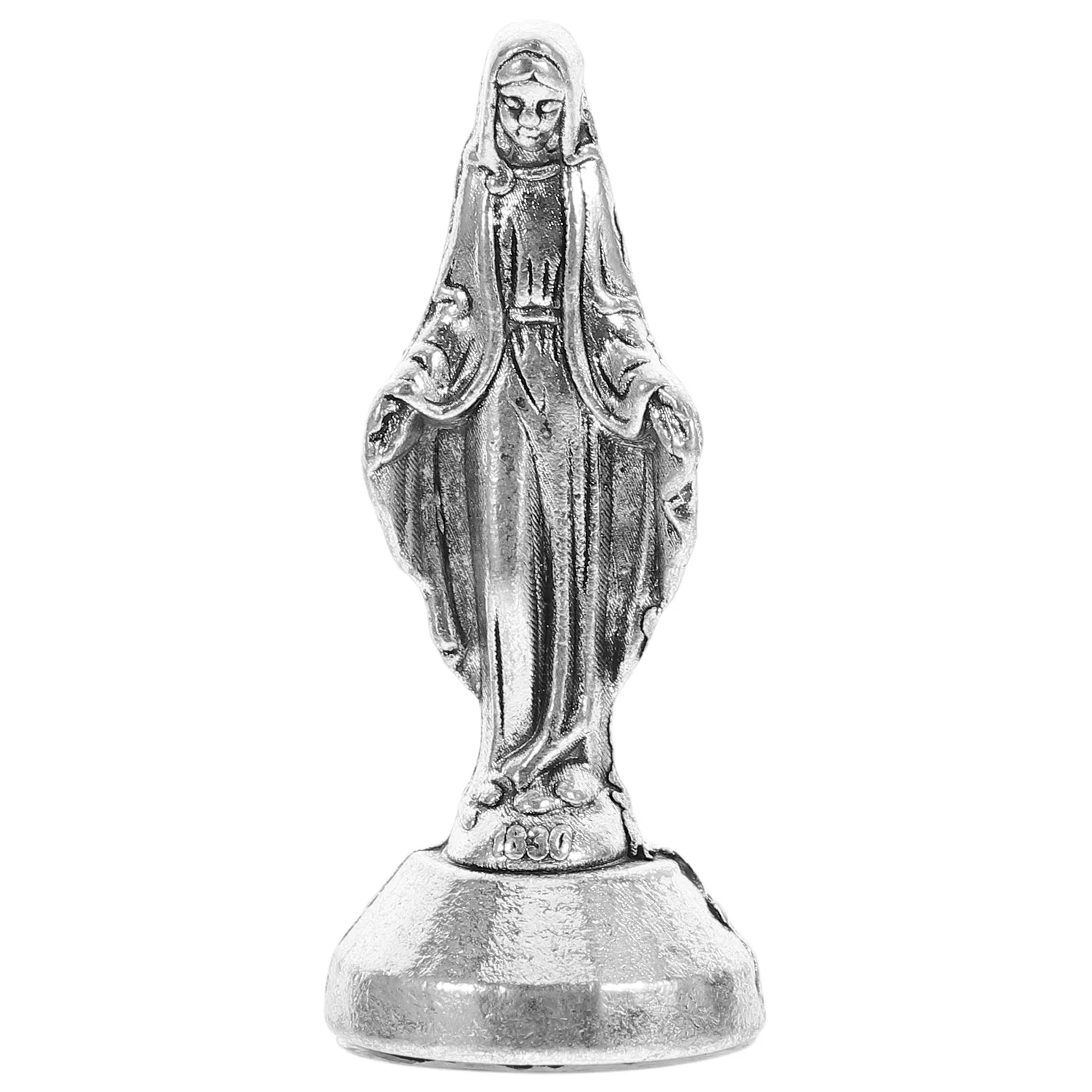 1 Mini Virgin Mary Statue Catholic Blessed Mother Sculpture Home Decor Religious nament Figurine Small Baby Jesus Mother Statue
1 Mini Virgin Mary Statue Catholic Blessed Mother Sculpture Home Decor Religious nament Figurine Small Baby Jesus Mother Statue