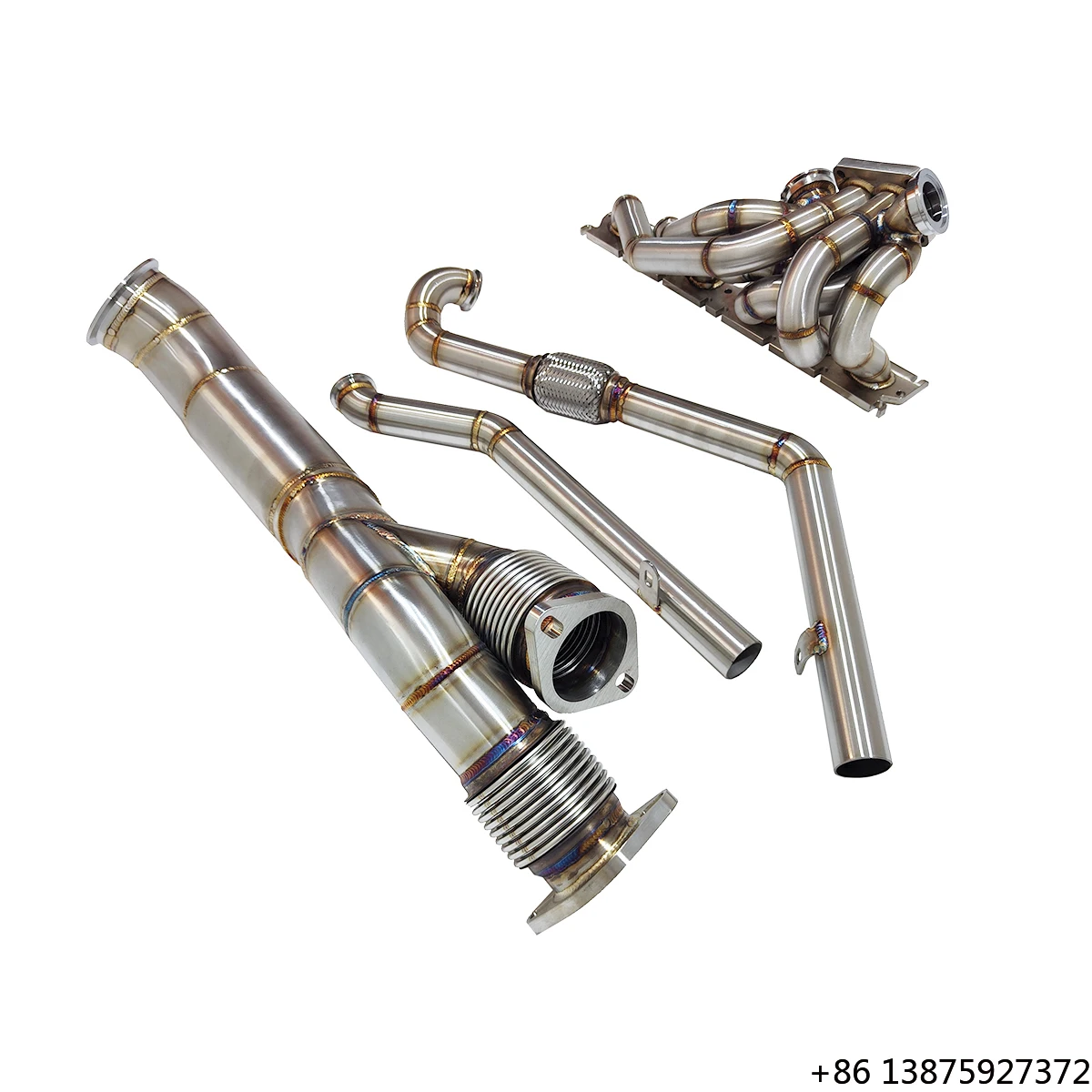 Ecnal for 2021+ G80 G82 G87 M2 M3 M4 S58 4-inch Downpipe Stainless Steel Exhaust Manifold T4 Interface Easy Installation
Ecnal for 2021+ G80 G82 G87 M2 M3 M4 S58 4-inch Downpipe Stainless Steel Exhaust Manifold T4 Interface Easy Installation