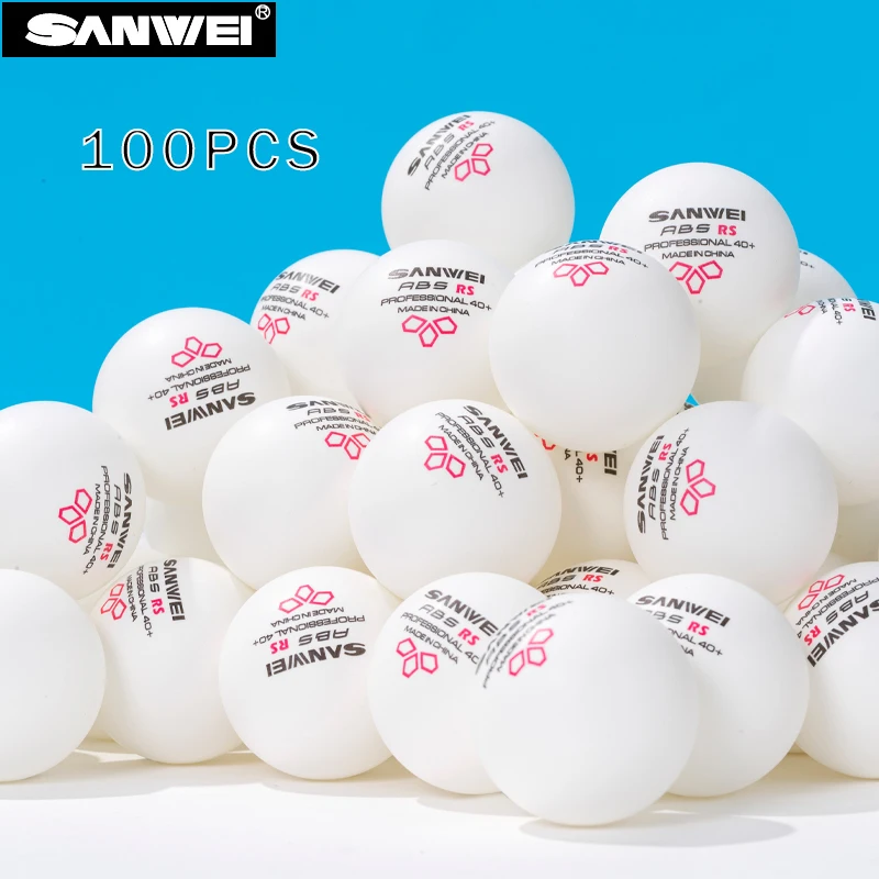 3 Stars SANWEI Table Tennis Balls 40+ ABS New Material Ping Pong Ball For Club Training Seamed Professional Table Tennis Ball
3 Stars SANWEI Table Tennis Balls 40+ ABS New Material Ping Pong Ball For Club Training Seamed Professional Table Tennis Ball