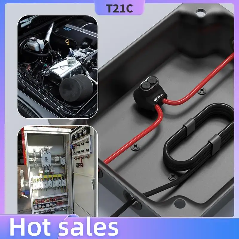 T21C 4-14 AWG Соединители из алюминия и меди, 2-портовые изолированные многокранные соединители, 5 шт. в упаковке, односторонний вход
T21C 4-14 AWG Соединители из алюминия и меди, 2-портовые изолированные многокранные соединители, 5 шт. в упаковке, односторонний вход