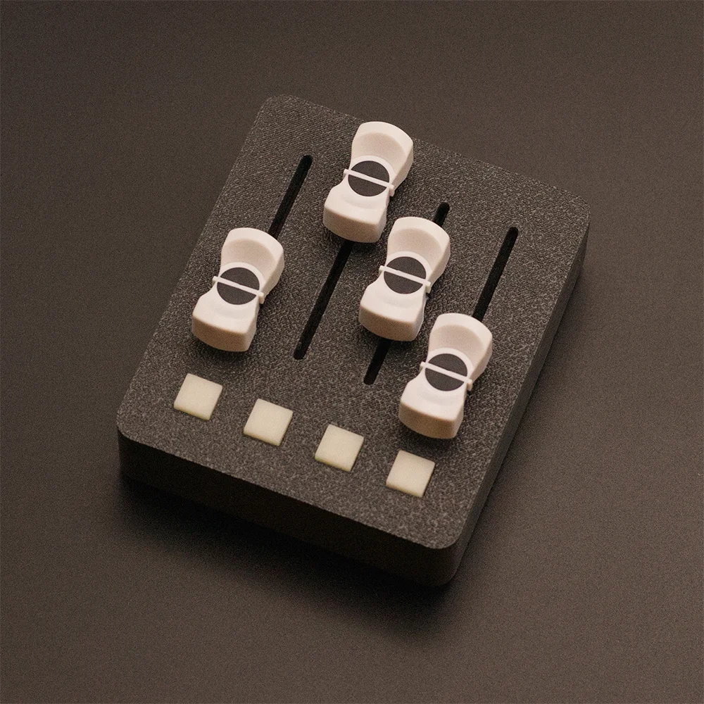 4 Faders & 4 Buttons DAW Control EM-PO2 MIDI Controller for Music Production & Streaming
4 Faders & 4 Buttons DAW Control EM-PO2 MIDI Controller for Music Production & Streaming