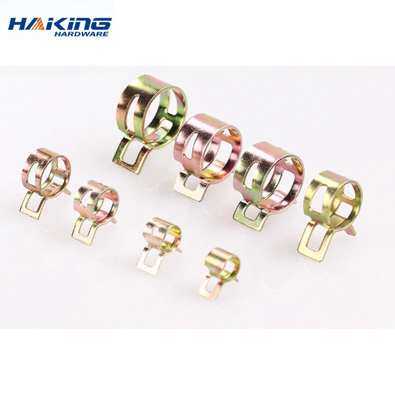 10-20pcs Spring Hose Clamp Fuel Pipe Water Pipe Clamp Silicone Vacuum Hose Pipe M4-M28 Zinc Plated Thicken Clip Fastener
10-20pcs Spring Hose Clamp Fuel Pipe Water Pipe Clamp Silicone Vacuum Hose Pipe M4-M28 Zinc Plated Thicken Clip Fastener