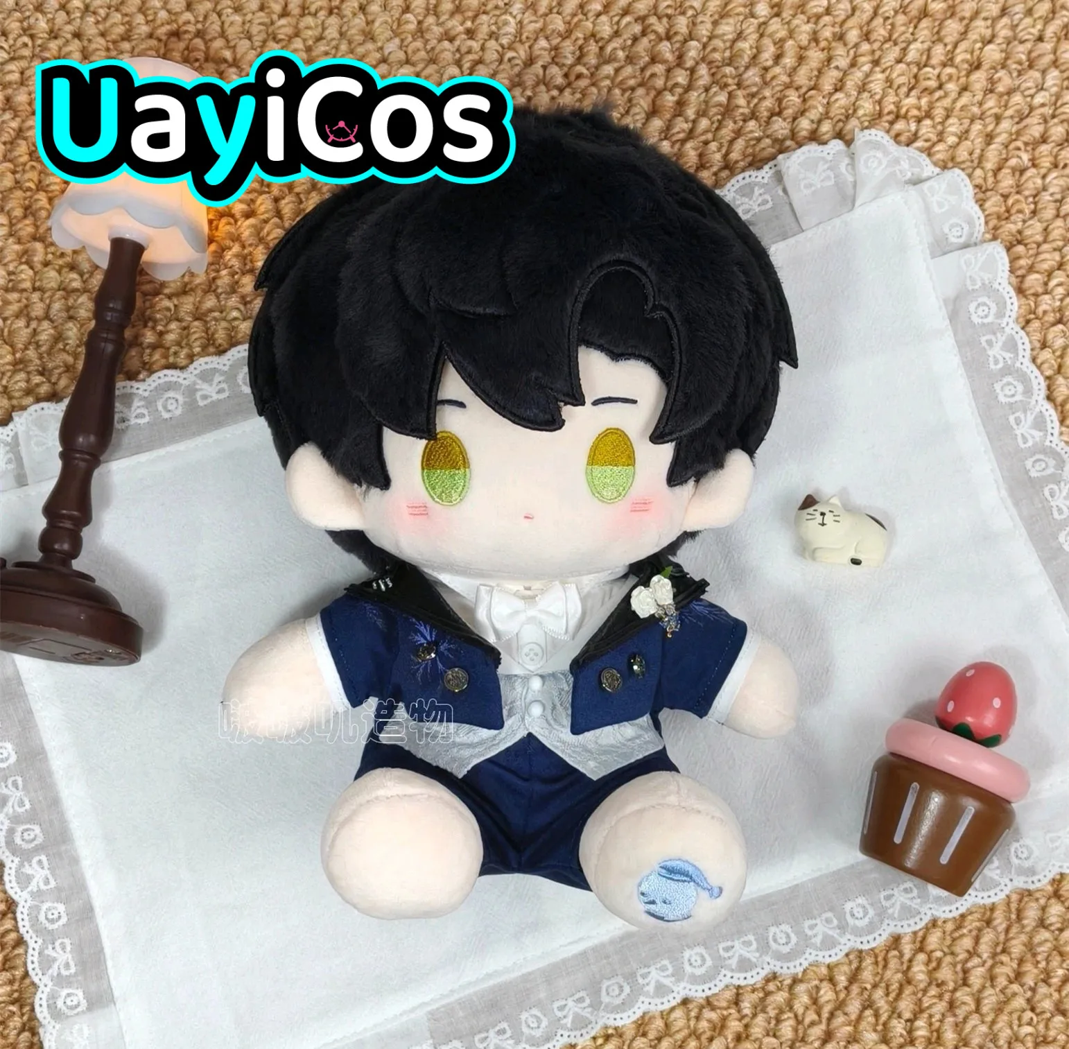 In Stock 20cm Doll Clothes Love and Deepspace Zayne Wedding Card Coat Shirt Pants Belt Bow Tie Shoes Costume Suit Anime Game To
In Stock 20cm Doll Clothes Love and Deepspace Zayne Wedding Card Coat Shirt Pants Belt Bow Tie Shoes Costume Suit Anime Game To