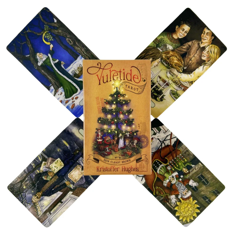 Тепло надежды Таро Cheer для большинства чудесных времен года Карты Таро Yuletide 78, издание для гадания Visions
Тепло надежды Таро Cheer для большинства чудесных времен года Карты Таро Yuletide 78, издание для гадания Visions