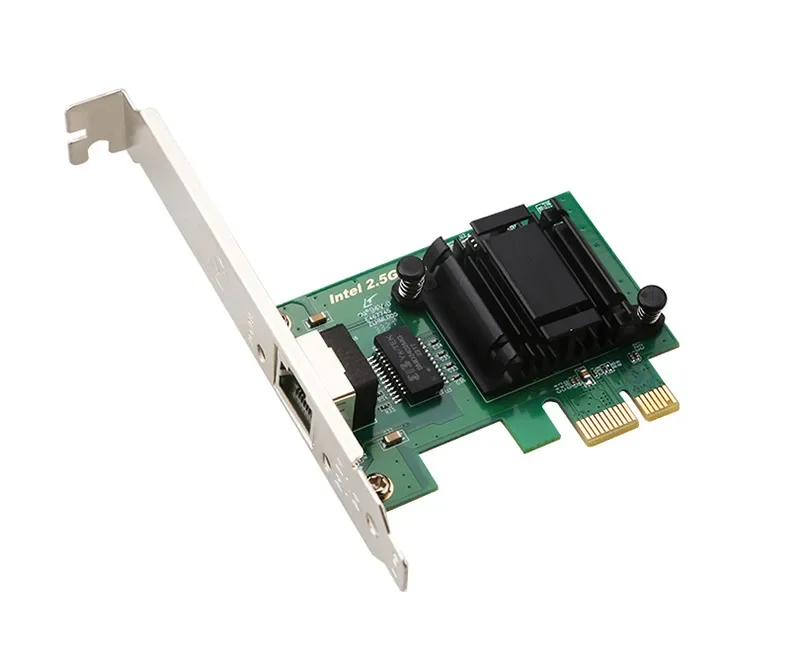 Гигабитная бесступенчатая сетевая карта 2,5 ГБ PCIE для гигабитного проводного сетевого порта Поддержка киберспорта ROS, ESPXI PXE 225
Гигабитная бесступенчатая сетевая карта 2,5 ГБ PCIE для гигабитного проводного сетевого порта Поддержка киберспорта ROS, ESPXI PXE 225