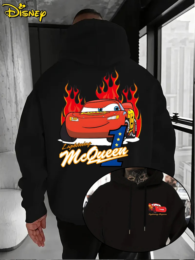 Men's Disney Pixar Car Movie Lightning McQueen Hoodie Casual Long Sleeve Sweatshirt Autumn/Winter Loose Sport
Men's Disney Pixar Car Movie Lightning McQueen Hoodie Casual Long Sleeve Sweatshirt Autumn/Winter Loose Sport