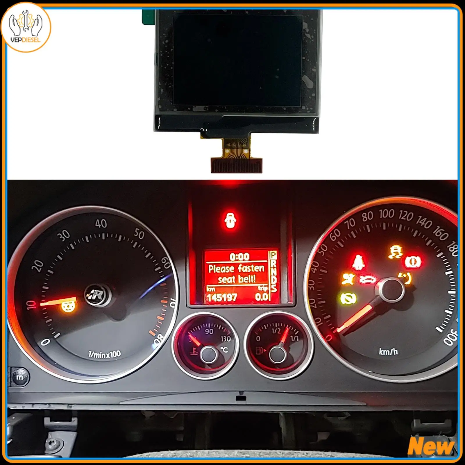 1TD920862 1K0920861M 92290206 Dashboard LCD Display Screen For Golf V Passat B6 Jetta Mk5 Eos pre-facelift Skoda Seat Parts
1TD920862 1K0920861M 92290206 Dashboard LCD Display Screen For Golf V Passat B6 Jetta Mk5 Eos pre-facelift Skoda Seat Parts