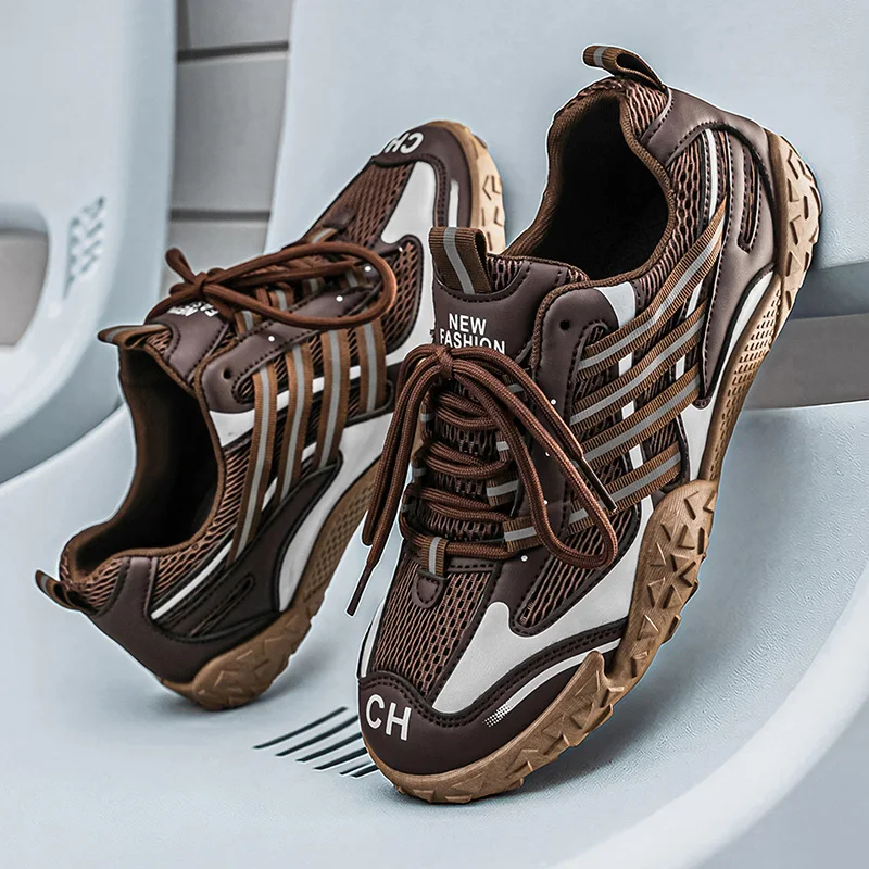New Summer Men's Breathable Mesh Lightweight Outdoor Sports Non‑Slip Slip‑On Trendy Fashion Casual Shoes for Men
New Summer Men's Breathable Mesh Lightweight Outdoor Sports Non‑Slip Slip‑On Trendy Fashion Casual Shoes for Men