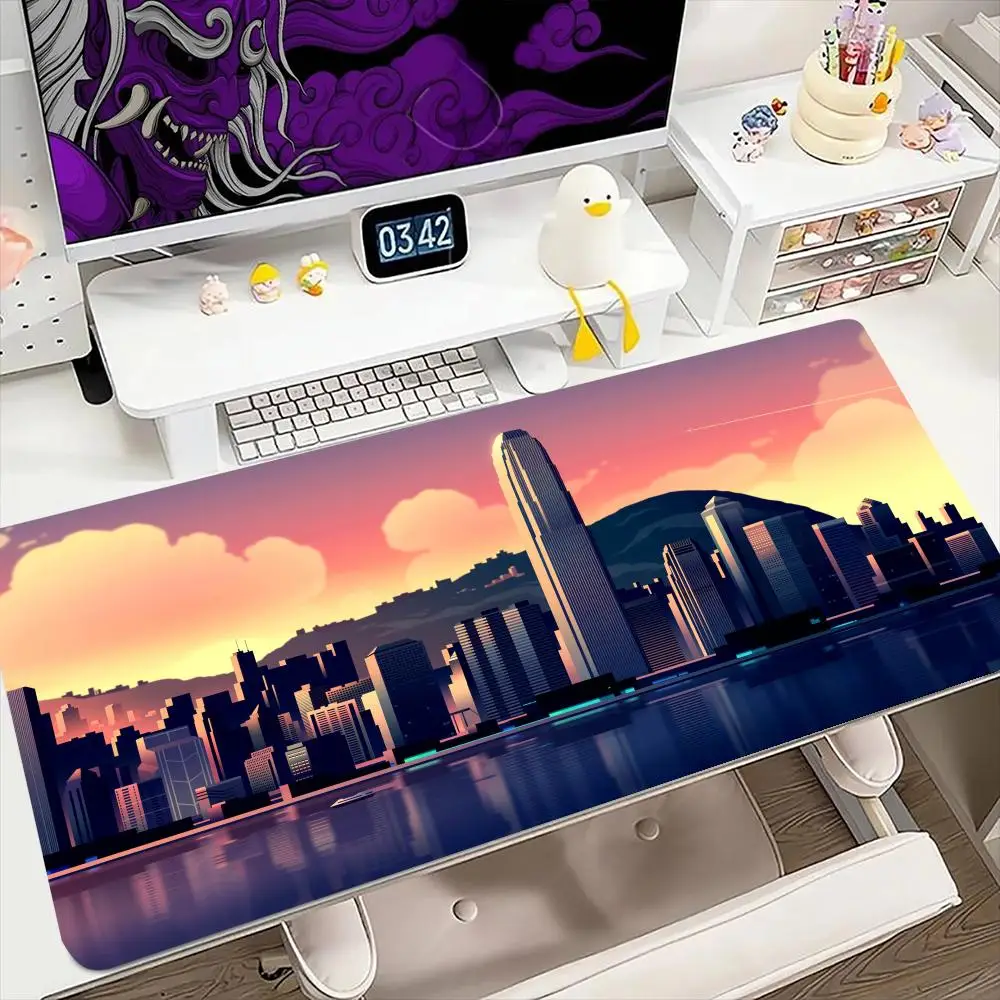 Коврик для мыши Neon City Landscape 900x400 мм, большой игровой коврик для мыши, клавиатура, геймерский резиновый коврик против морщин, противоскользящий нижний настольный коврик
Коврик для мыши Neon City Landscape 900x400 мм, большой игровой коврик для мыши, клавиатура, геймерский резиновый коврик против морщин, противоскользящий нижний настольный коврик