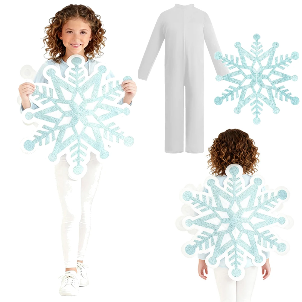Christmas Snow Jumpsuits Tops Set Cosplay Costume Kids Children Disguise Roleplay Fantasia Outfits Christmas Party Clothing
Christmas Snow Jumpsuits Tops Set Cosplay Costume Kids Children Disguise Roleplay Fantasia Outfits Christmas Party Clothing