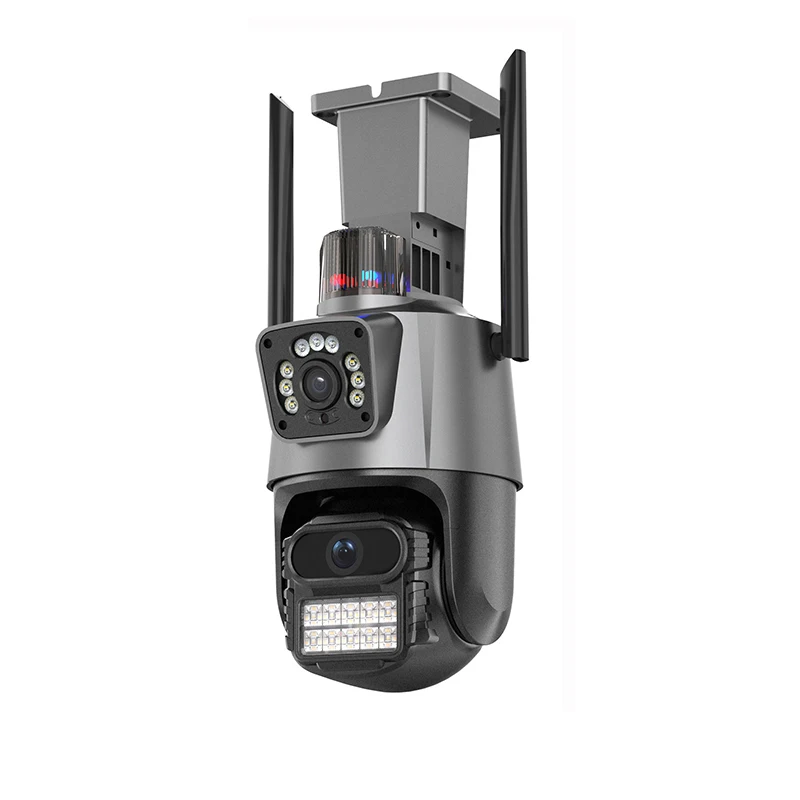 IP Camera Night Vision Dual lens Dual Screen Outdoor WiFi PTZ Dual Screen Auto Tracking Waterproof Security CCTV Camera IPC 360
IP Camera Night Vision Dual lens Dual Screen Outdoor WiFi PTZ Dual Screen Auto Tracking Waterproof Security CCTV Camera IPC 360