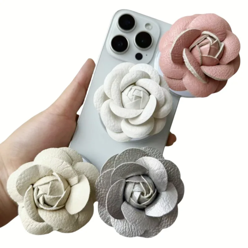 Same Fabric Camellia Flower Phone Holder for Dongdaemun, South Korea, Desktop Detachable Magnetic Support Phone Holder
Same Fabric Camellia Flower Phone Holder for Dongdaemun, South Korea, Desktop Detachable Magnetic Support Phone Holder