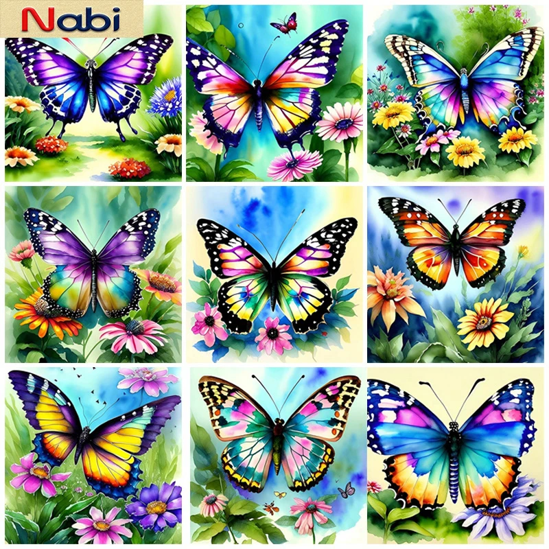 Nabi Diamond Painting Full Square/Round Diamond "Animal Butterfly" Pattern Embroidery Cross Stitch 5D Acrylic Painting
Nabi Diamond Painting Full Square/Round Diamond "Animal Butterfly" Pattern Embroidery Cross Stitch 5D Acrylic Painting