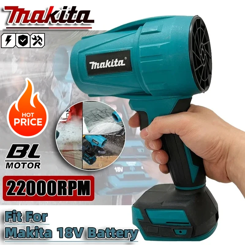 Makita Violent Blower Turbo Jet Fan 18VElectric Air Duster Wind Speed Turbo Rechargeable with Light Car Cleanin Tool
Makita Violent Blower Turbo Jet Fan 18VElectric Air Duster Wind Speed Turbo Rechargeable with Light Car Cleanin Tool