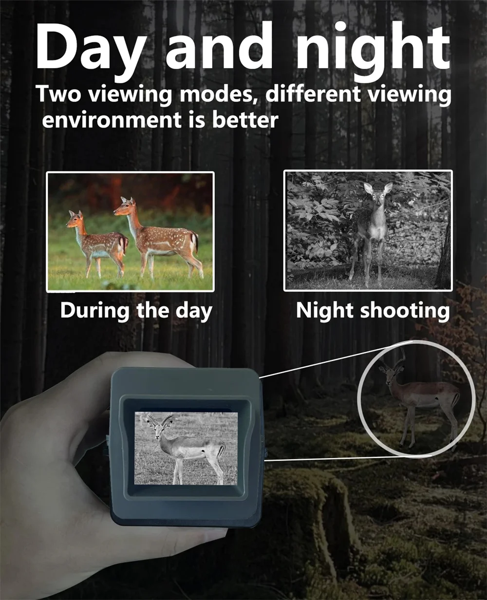 4K 36MP HD 7 Levels Infrared Monocular Night Vision 200M 5X Digital Zoom Telescope for Portable Hunting Camping Video Recording
4K 36MP HD 7 Levels Infrared Monocular Night Vision 200M 5X Digital Zoom Telescope for Portable Hunting Camping Video Recording