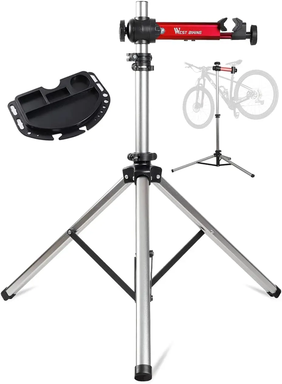 Bike Repair Stand - Adjustable Foldable, Max 85Lbs, Tripod Base for Home Mechanics
Bike Repair Stand - Adjustable Foldable, Max 85Lbs, Tripod Base for Home Mechanics