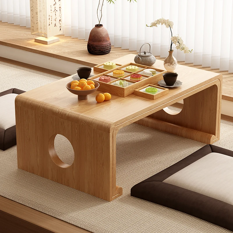 bay window table solid wood small tatami tea kang tea three-piece set small low table desk window sill k
bay window table solid wood small tatami tea kang tea three-piece set small low table desk window sill k