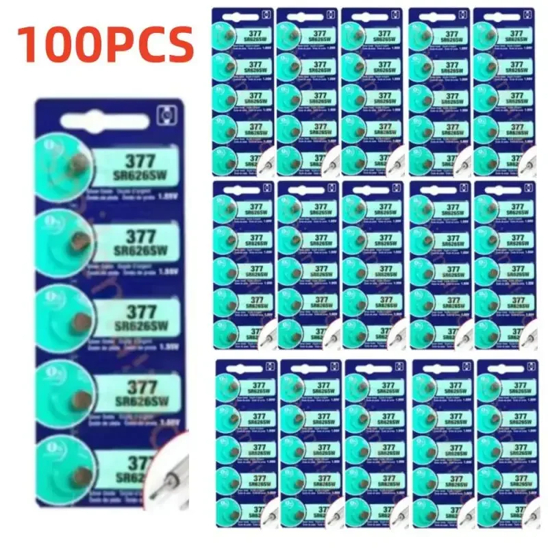 100 шт., кнопочные элементы питания SR626SW 177 376 626A LR66 LR626 364 SR621SW AG1 LR621 364 164 531 SR621
100 шт., кнопочные элементы питания SR626SW 177 376 626A LR66 LR626 364 SR621SW AG1 LR621 364 164 531 SR621