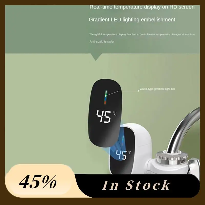 A60Z Top 3000W Instant Electric Hot Water Heater Faucet With Digital Display For Efficient Heating-US Plug
A60Z Top 3000W Instant Electric Hot Water Heater Faucet With Digital Display For Efficient Heating-US Plug