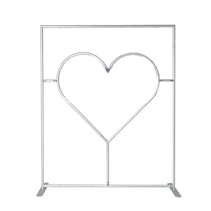 Aluminum 6x6.9ft Cutout Heart-Shaped Backdrop Frame, Wedding Backdrop Stand, Photography Studio Backdrop, For Birthday Parties
Aluminum 6x6.9ft Cutout Heart-Shaped Backdrop Frame, Wedding Backdrop Stand, Photography Studio Backdrop, For Birthday Parties