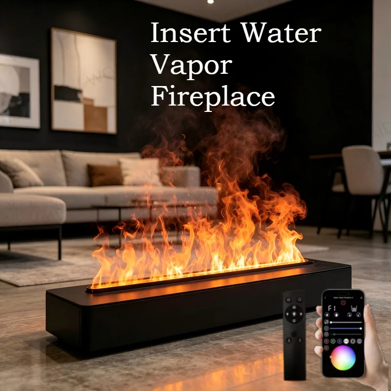 Wall Mounted Electric Fireplace 80cm,Ultrasonic Mist,Orange Flame,Simple Control,No Heat,for Hallway Entryway Decoration firepit
Wall Mounted Electric Fireplace 80cm,Ultrasonic Mist,Orange Flame,Simple Control,No Heat,for Hallway Entryway Decoration firepit