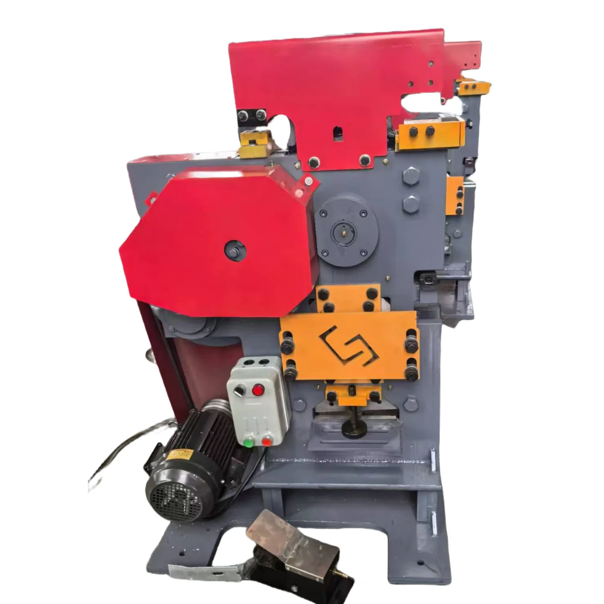 Multifunctional Hydraulic Punching And Shearing Machine Metal Punching Iron Steel Cutting Machine
Multifunctional Hydraulic Punching And Shearing Machine Metal Punching Iron Steel Cutting Machine