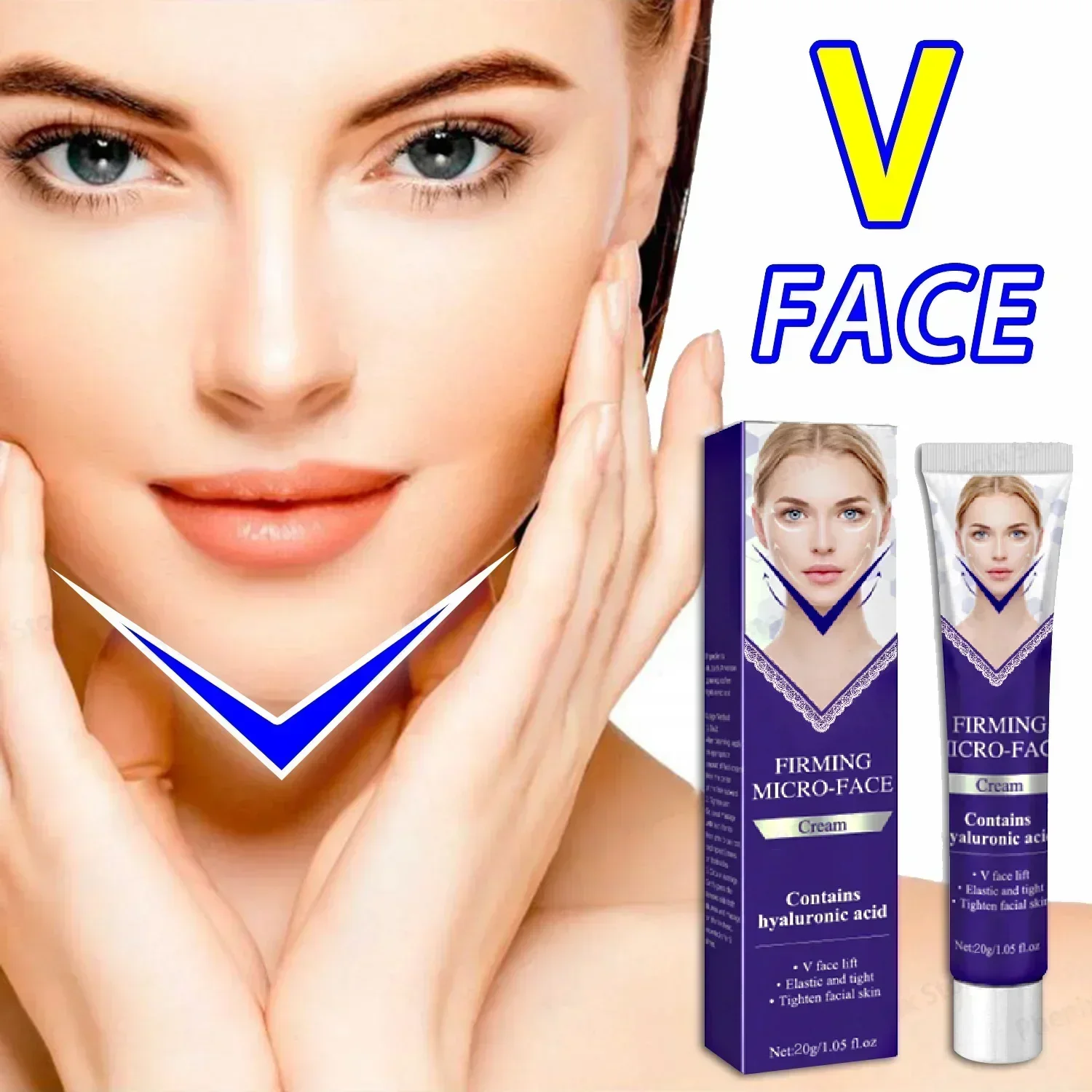 V-Shaped Slimming Face Cream Face Lifting Firming Double Chin Removal Facial Slimming Products Facial Slimming Products
V-Shaped Slimming Face Cream Face Lifting Firming Double Chin Removal Facial Slimming Products Facial Slimming Products