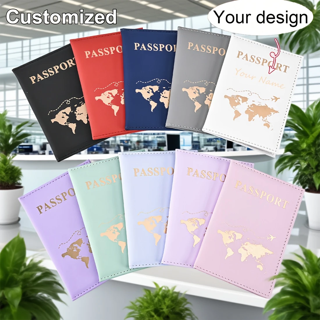 Personalized Text World Map Passport Holder, Can Be Customized with Name Or Text. Travel Passport Holder, Card Holder
Personalized Text World Map Passport Holder, Can Be Customized with Name Or Text. Travel Passport Holder, Card Holder