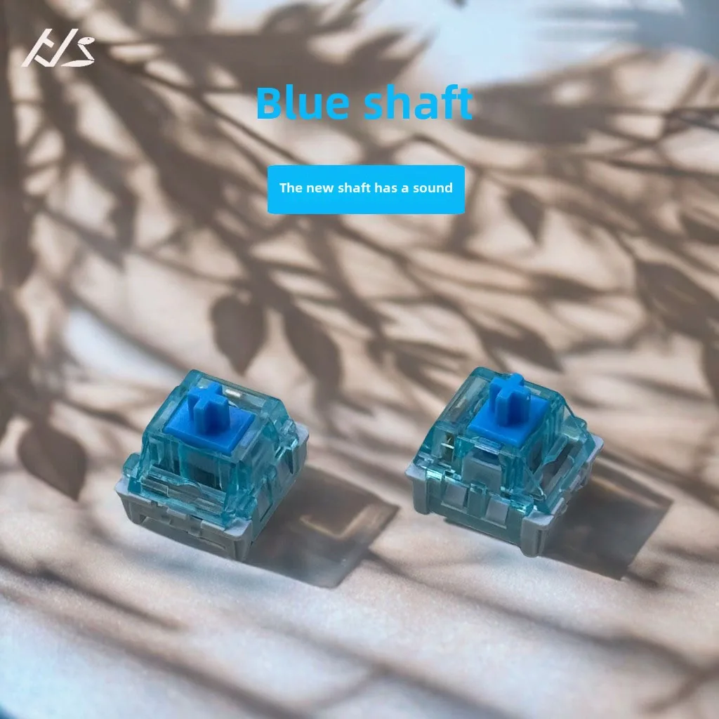 Mechanical keyboard axis Blue axis Mechanical keyboard Micro switch Tripod linear axis Factory run DIY
Mechanical keyboard axis Blue axis Mechanical keyboard Micro switch Tripod linear axis Factory run DIY