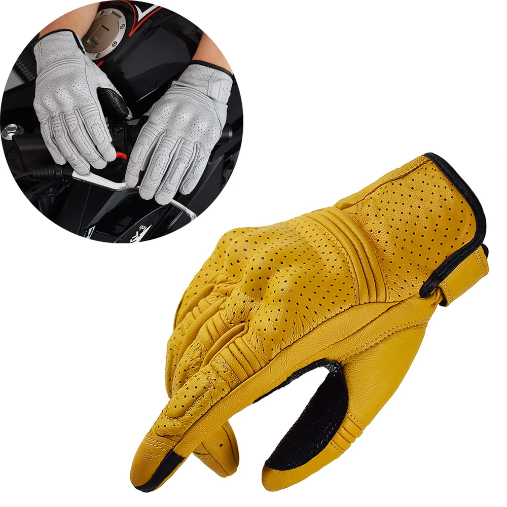 High Quality Retro Genuine Leather Motorcycle Waterproof Full Finger Gloves Professional Gloves Winter Gloves Warm Accessories
High Quality Retro Genuine Leather Motorcycle Waterproof Full Finger Gloves Professional Gloves Winter Gloves Warm Accessories