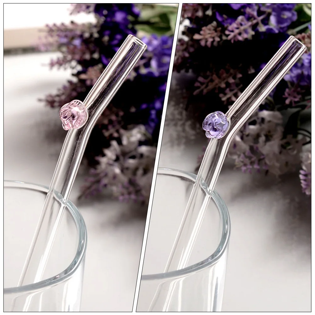 6Pcs High Borosilicate Glass Straws Clear Reusable Drink Suckers for Hot Beverages Home Office Use Glass Straw
6Pcs High Borosilicate Glass Straws Clear Reusable Drink Suckers for Hot Beverages Home Office Use Glass Straw