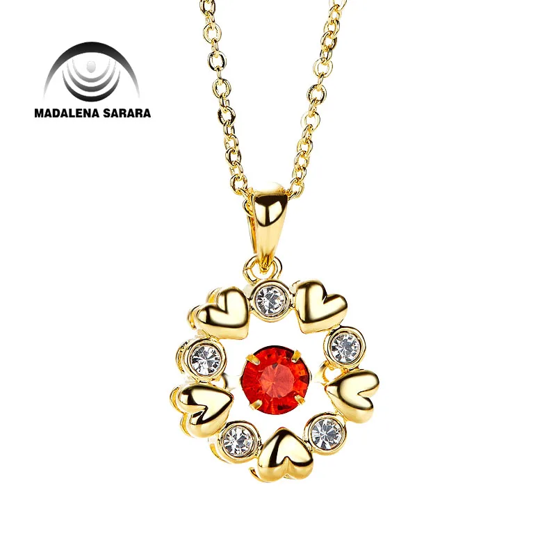 Модное женское ожерелье MADALENA SARARA S925 из синтетического кварца с подвеской в виде сердца
Модное женское ожерелье MADALENA SARARA S925 из синтетического кварца с подвеской в виде сердца