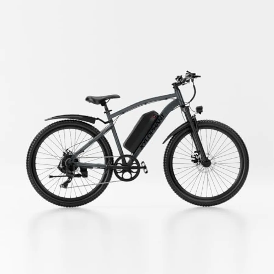 26-inch adult electric bicycle for urban commuting, aluminum alloy frame, matte black finish, 330-lb load capacity, 48V detacha
26-inch adult electric bicycle for urban commuting, aluminum alloy frame, matte black finish, 330-lb load capacity, 48V detacha
