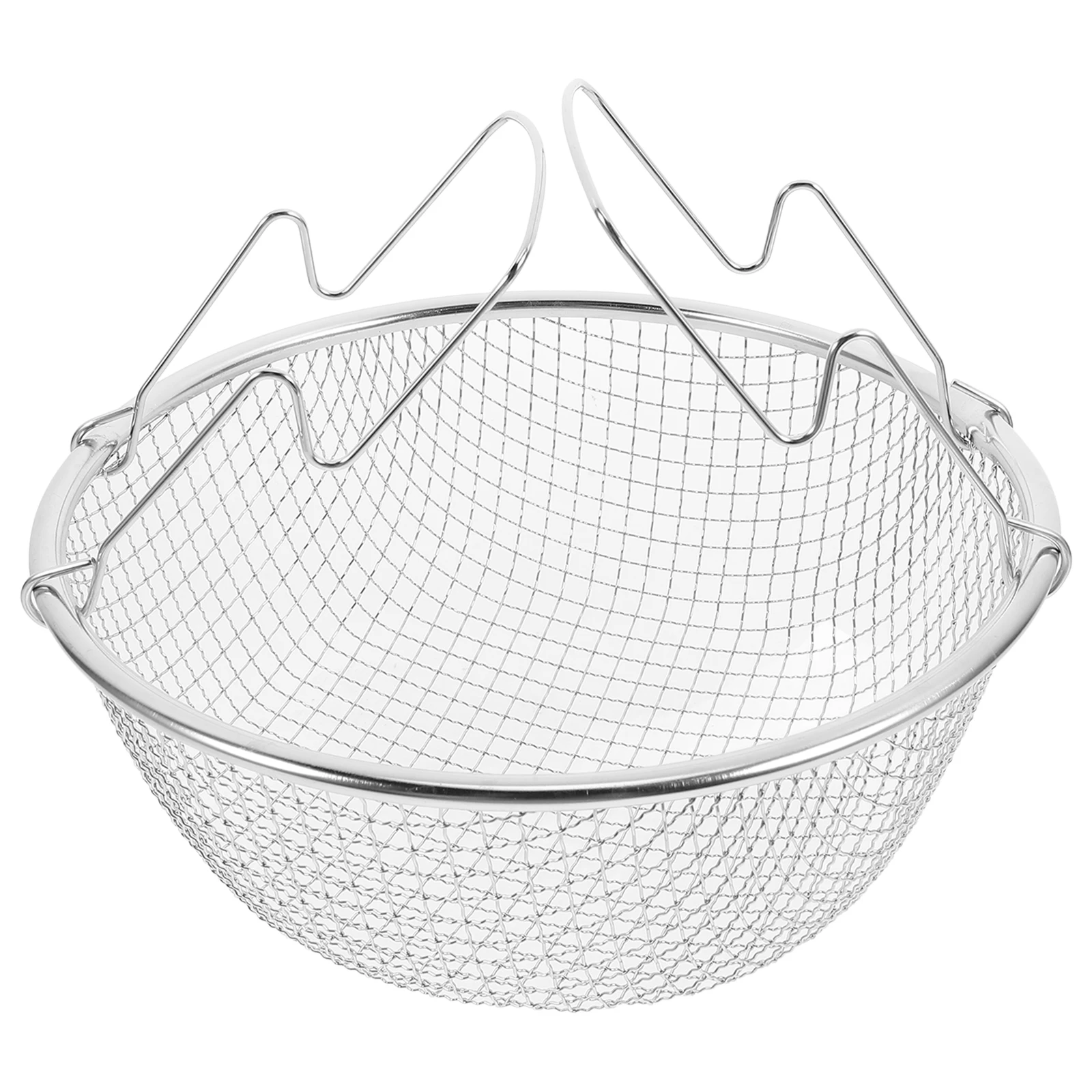 Multifunctional Frying Basket Strainer Stainless Steel Deep Fryer Pan Basket Handle Grease Strainer Blanching Colander Vegetable
Multifunctional Frying Basket Strainer Stainless Steel Deep Fryer Pan Basket Handle Grease Strainer Blanching Colander Vegetable