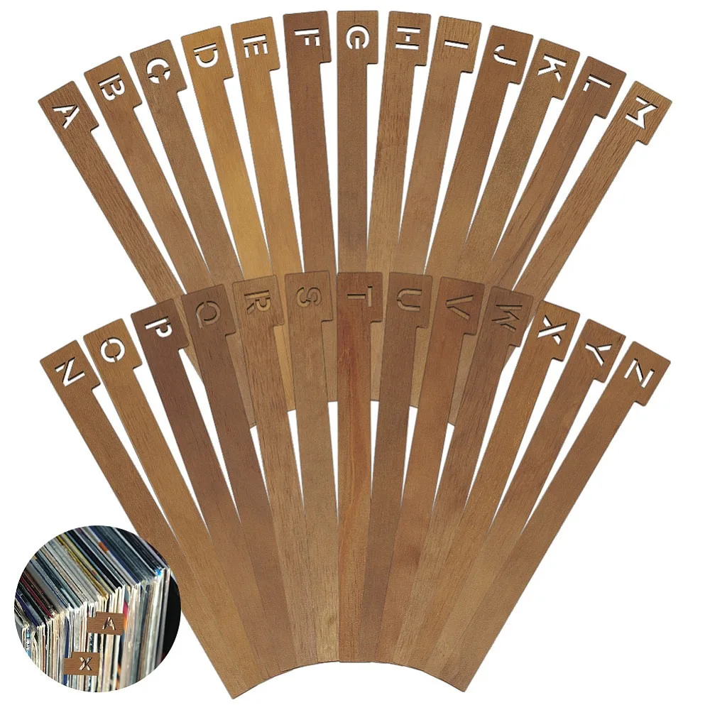 Wood Bookmarks Rectangle with Letter A~Z Pattern Camel 40x350x3mm 26pcs/set
Wood Bookmarks Rectangle with Letter A~Z Pattern Camel 40x350x3mm 26pcs/set
