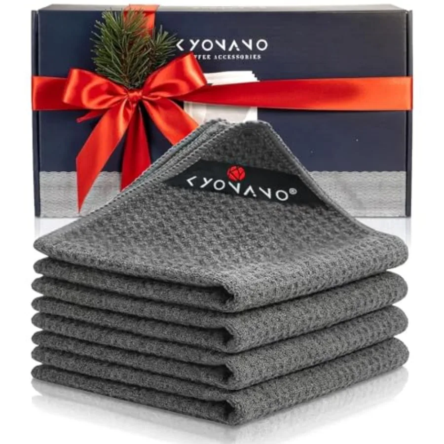 Espresso Accessories - Barista Towels 4 Pack - Barista Microfiber Towel 12"x12" - Coffee Towels for Coffee Bar - Espresso Towel
Espresso Accessories - Barista Towels 4 Pack - Barista Microfiber Towel 12"x12" - Coffee Towels for Coffee Bar - Espresso Towel