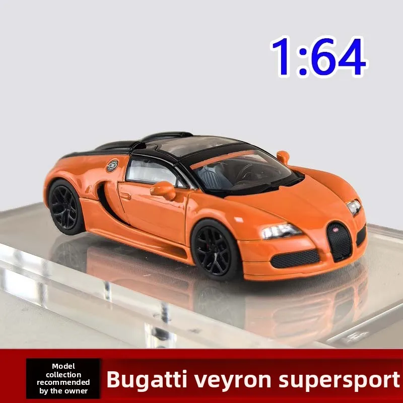 Литой под давлением масштаб 1:64 Bugatti Veyron Mortal имитация сплава модель автомобиля Коллекционная игрушка в подарок сувенир дисплей орнамент
Литой под давлением масштаб 1:64 Bugatti Veyron Mortal имитация сплава модель автомобиля Коллекционная игрушка в подарок сувенир дисплей орнамент
