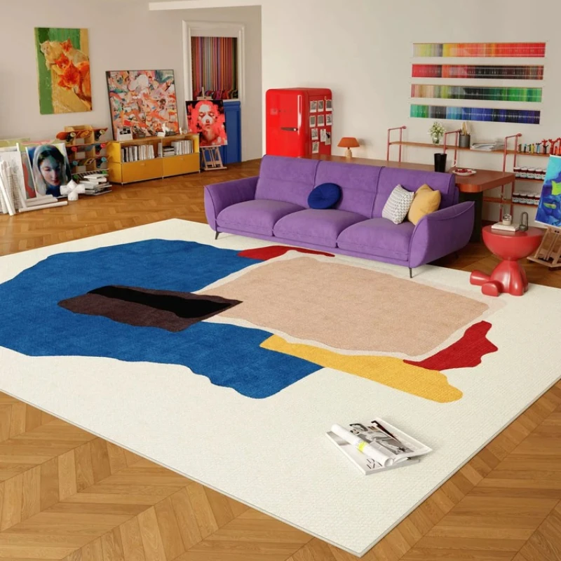 Dopamine Color Bedroom Decor Anti-slip Carpet Large Area Carpets for Living Room Washable Lounge Floor Mat Cloakroom Soft Rug
Dopamine Color Bedroom Decor Anti-slip Carpet Large Area Carpets for Living Room Washable Lounge Floor Mat Cloakroom Soft Rug