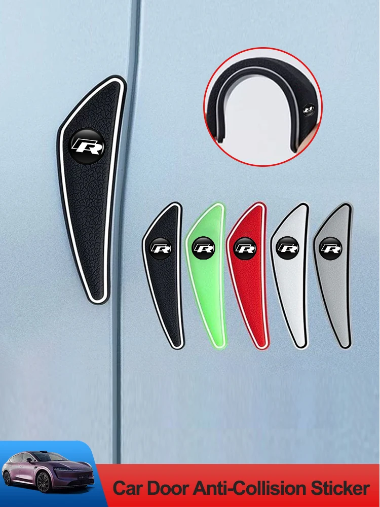 4Pcs PVC Soft Rubber Blade Shaped Auto Car Door Corner Anti-collision Sticker For VW R Tiguan CC Jetta Polo Golf T-ROC Touareg
4Pcs PVC Soft Rubber Blade Shaped Auto Car Door Corner Anti-collision Sticker For VW R Tiguan CC Jetta Polo Golf T-ROC Touareg
