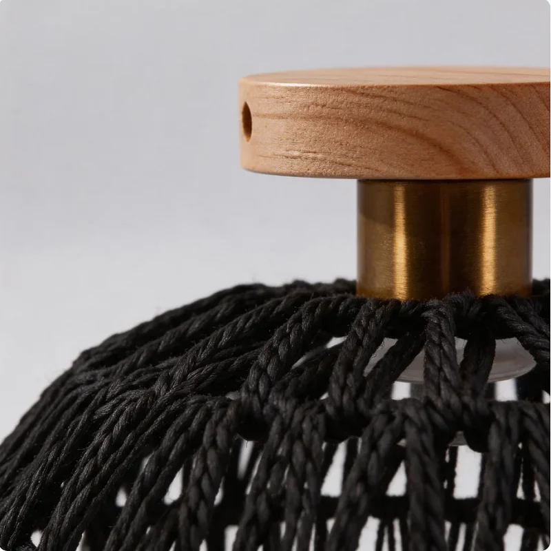 New Handmade Hemp Rope Woven Lamp Pastoral Rattan Pendant Light Inn Bar Tea Room Bedroom Indoor Decor Hanging Lighting Fixture
New Handmade Hemp Rope Woven Lamp Pastoral Rattan Pendant Light Inn Bar Tea Room Bedroom Indoor Decor Hanging Lighting Fixture
