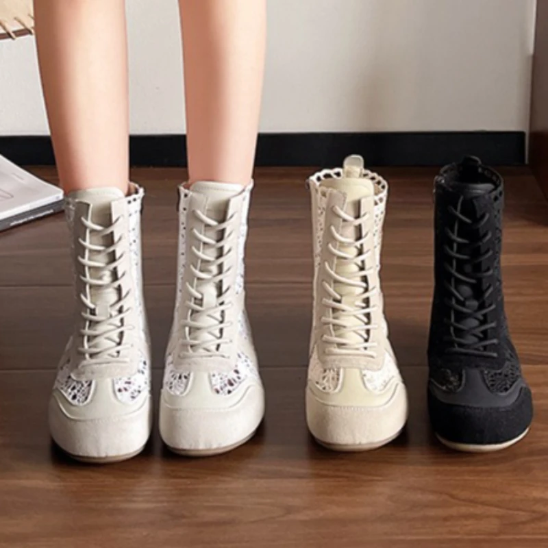 2026 Summer New Women's Hollow Out Breathable Closed Toe Comfortable High Heel Sandals Women New Elegant Side Zipper Cool Boot
2026 Summer New Women's Hollow Out Breathable Closed Toe Comfortable High Heel Sandals Women New Elegant Side Zipper Cool Boot