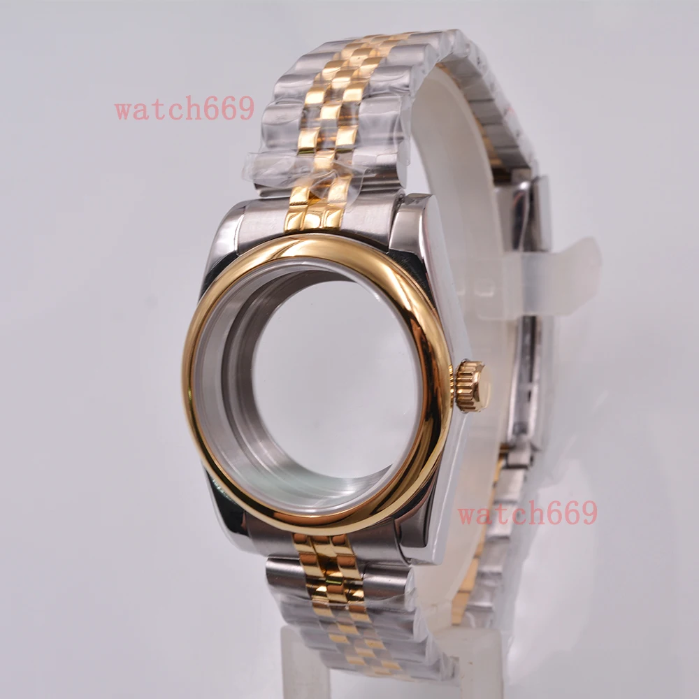 Корпус часов 36 мм/40 мм, сапфировое стекло, подходит для NH34 NH35 NH36 PT5000 ST2130 ETA2824 2836 Miyota 8215 8205, детали механизма
Корпус часов 36 мм/40 мм, сапфировое стекло, подходит для NH34 NH35 NH36 PT5000 ST2130 ETA2824 2836 Miyota 8215 8205, детали механизма